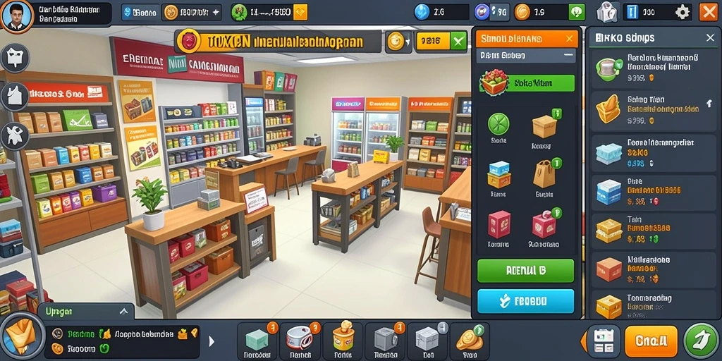 Tampilan awal game dengan karakter utama yang siap berpetualang.