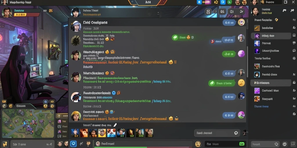 Tampilan gameplay yang penuh warna dan menegangkan.