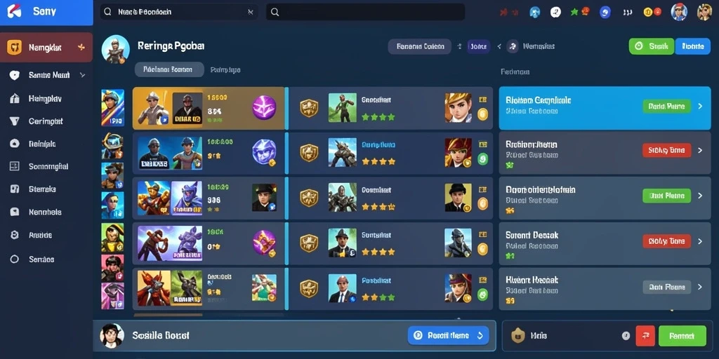 Screenshot menunjukkan karakter utama dalam aksi penuh.