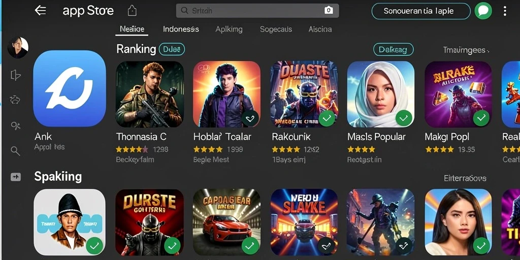 Tampilan antarmuka yang menarik dan intuitif.