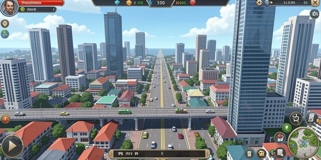 Tampilan utama permainan GEBYAR4D yang menarik.