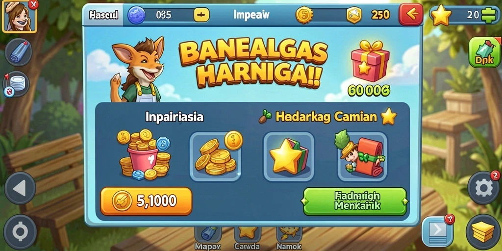 Tampilan grafik yang memukau dan menarik.