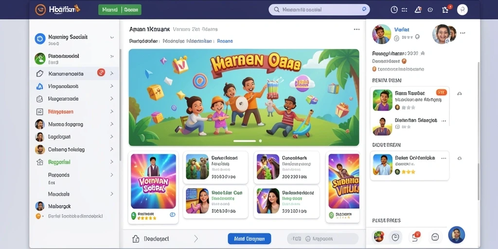 Tampilan awal permainan yang memukau dan menarik.