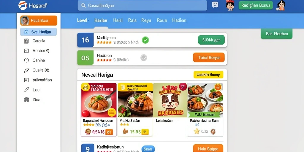 Tampilan awal RPOK dengan karakter yang mempesona.