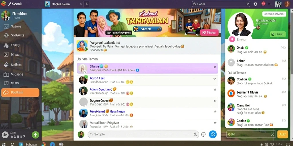 Screenshot: Tampilan antarmuka pengguna SHE777 yang menarik.