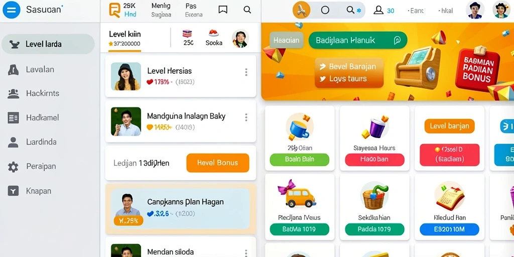 Tampilan antarmuka yang menarik dan mudah dinavigasi.