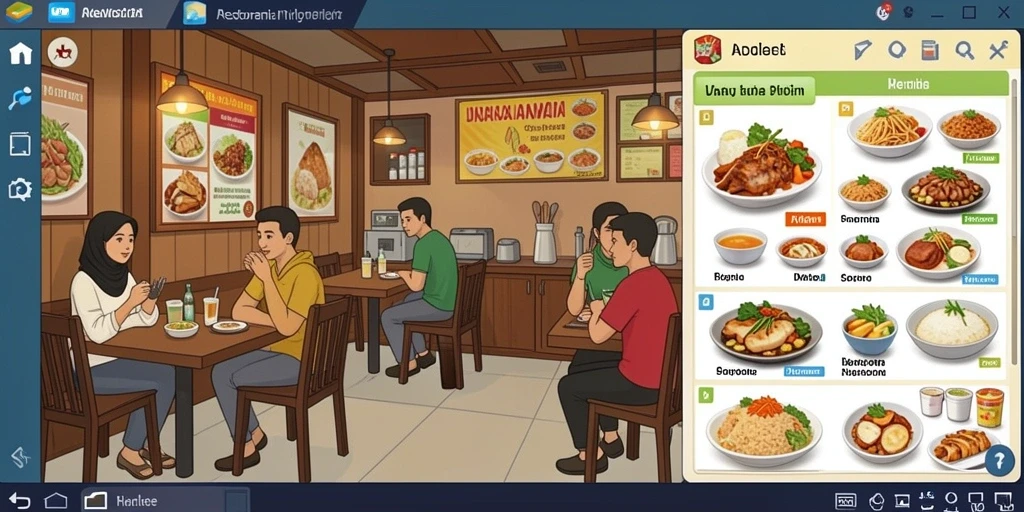 Tampilan antarmuka yang intuitif dan menarik.