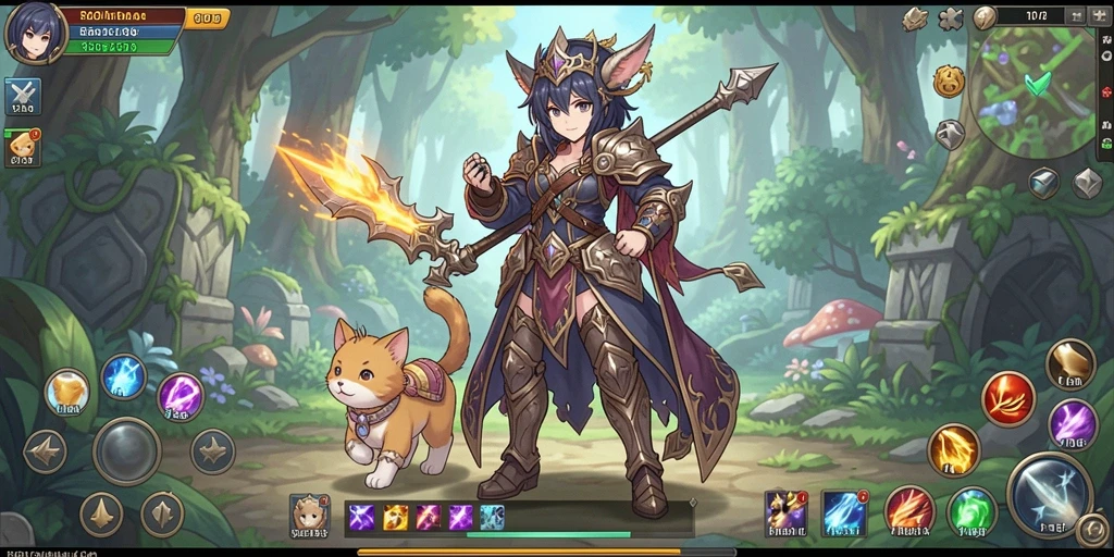 Tampilan awal game TONGWD yang menakjubkan.