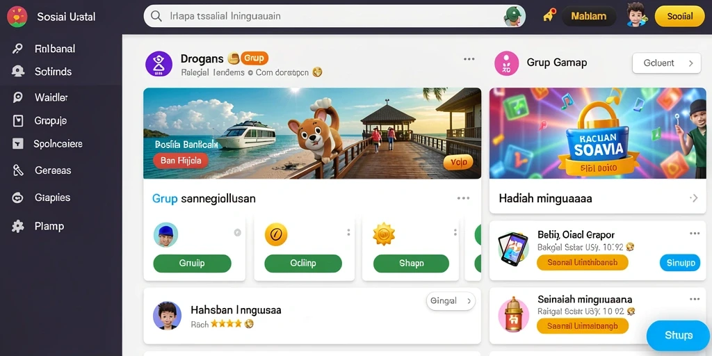 Tampilan antarmuka yang menarik dan user-friendly.