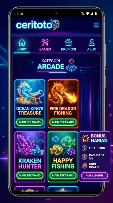 Cuplikan layar menu unduhan ceritoto untuk perangkat Android